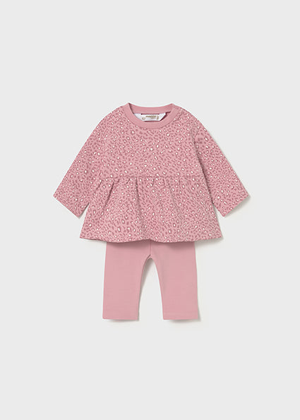 Mayoral four-piece baby set for girl