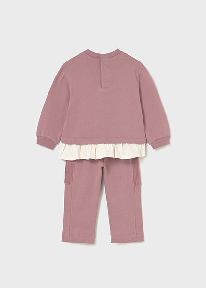 Blouse and pants set for girls MAYORAL