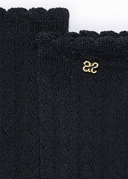 Чорапи за момиче Abel & Lula черно