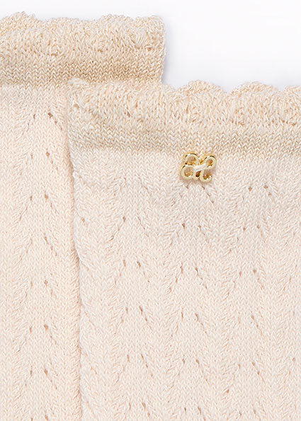 Чорапи за момиче Abel & Lula бежово