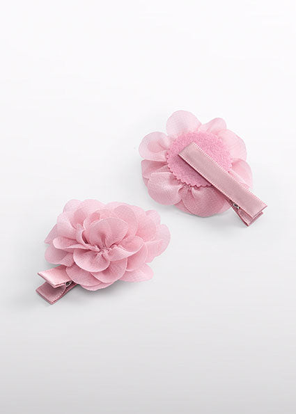 Set of two hair clips in pink Abel & Lula