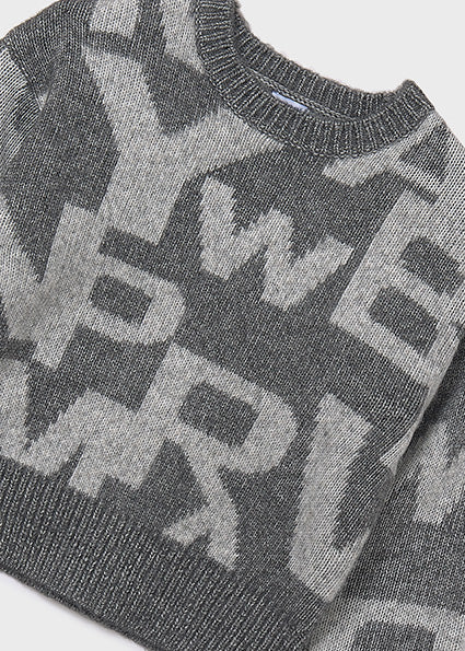 Gray sweater for girl MAYORAL