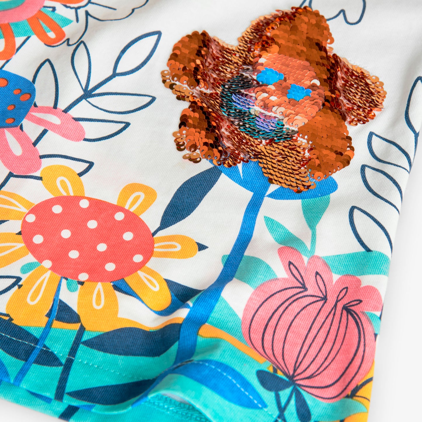 Girl's dress in white Boboli