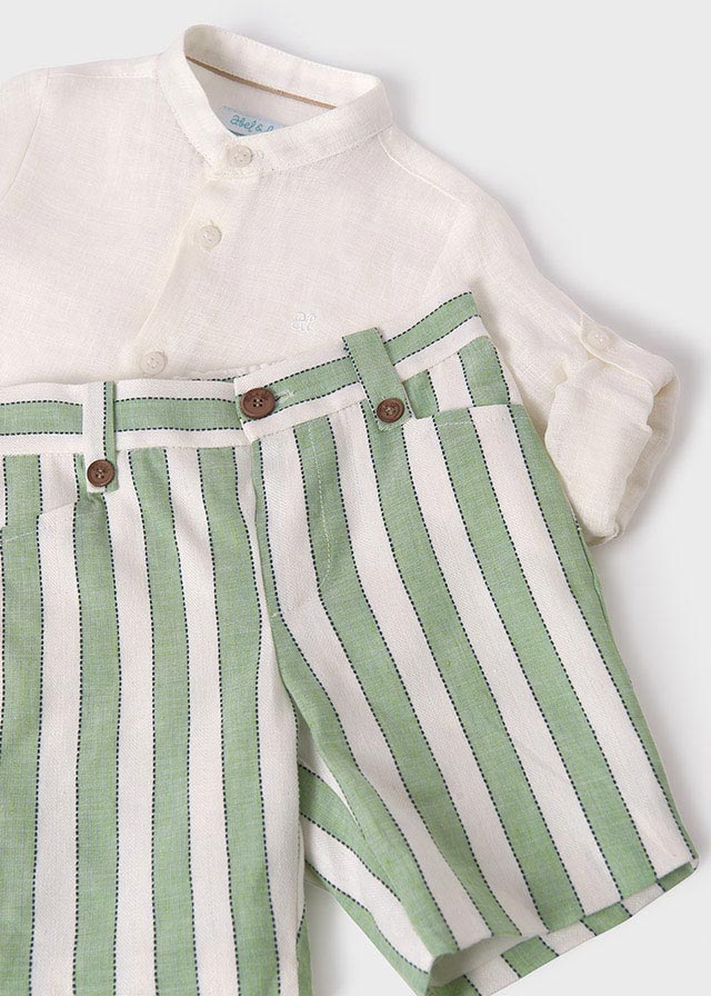 Abel & Lula linen set for boys