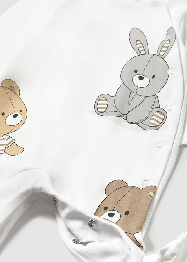 Set of 2 jumpsuits for newborn boy Mayoral