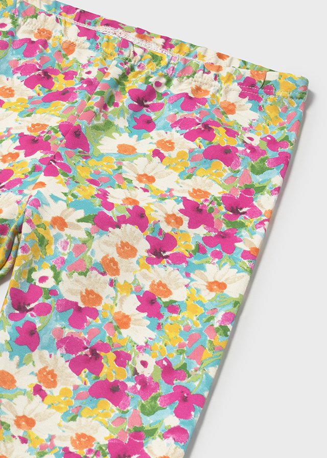 Mayoral baby print seven-eighths leggings