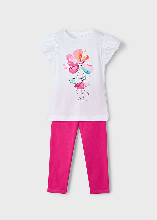 Two-piece girl's set MAYORAL