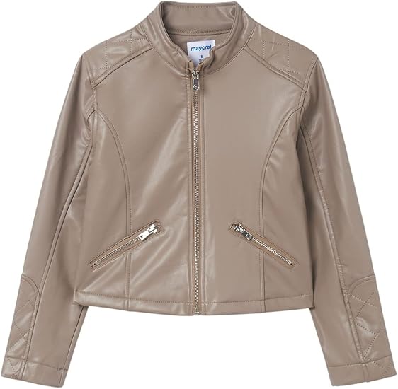 Leather jacket for girl MAYORAL