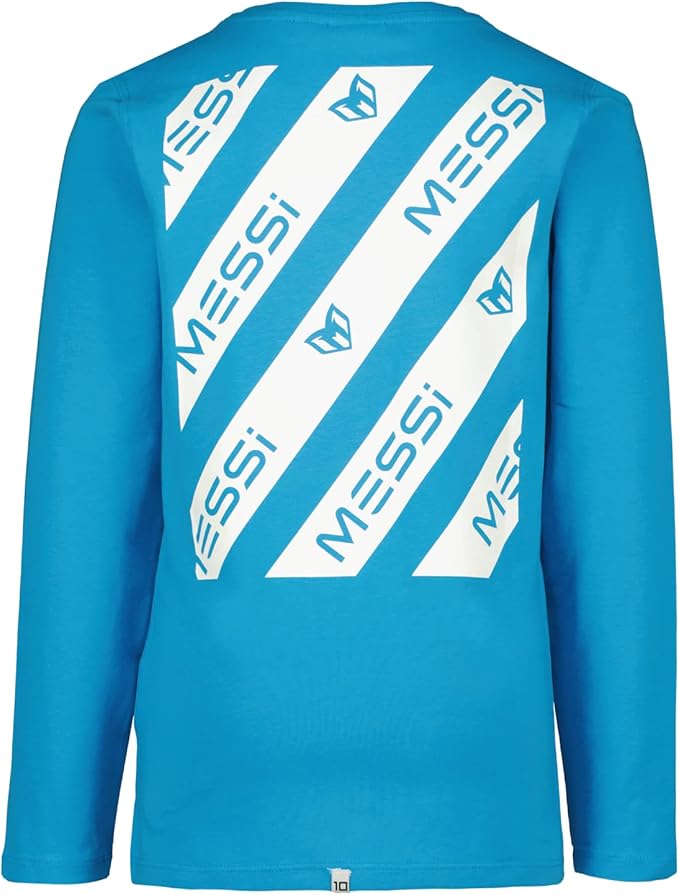 Памучна блуза VINGINO CO/LLAB. MESSI Синьо