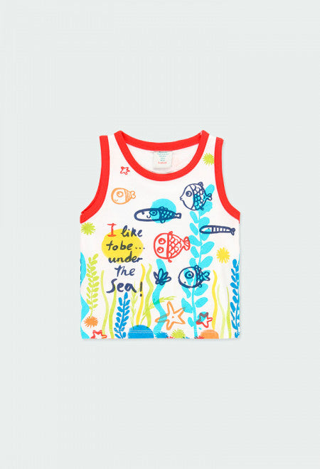 Boboli boy's tank top