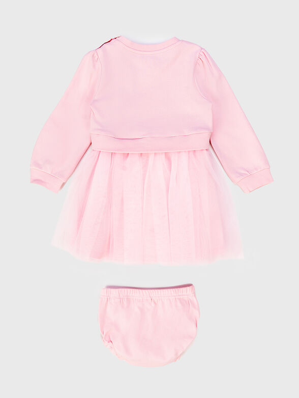 Комплект от две части в розов цвят Guess