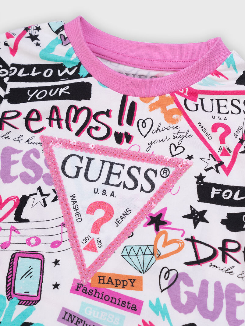 Тениска за момиче Guess