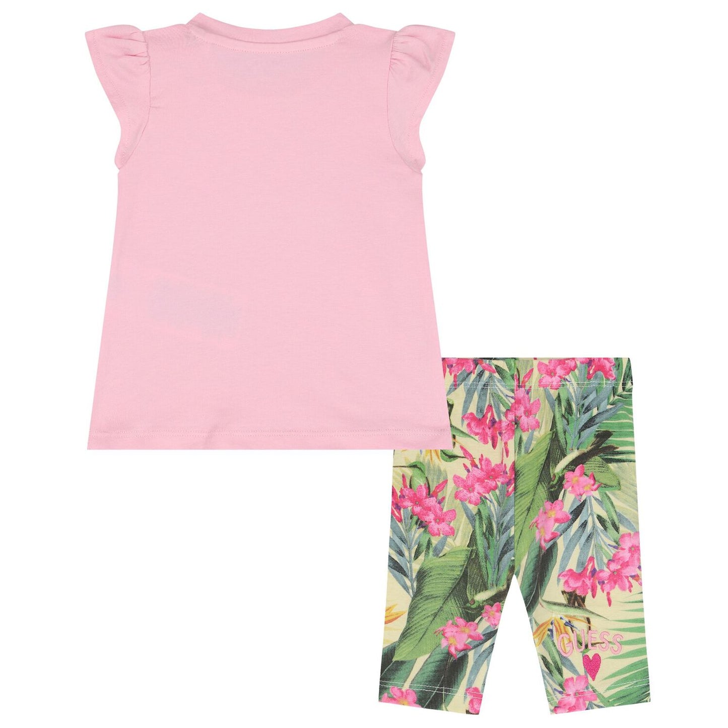 Комплект тениска и клин за момиче Guess