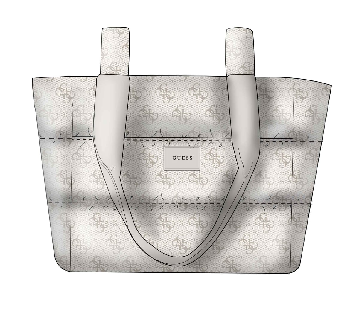 Чанта за количка за бебе Guess