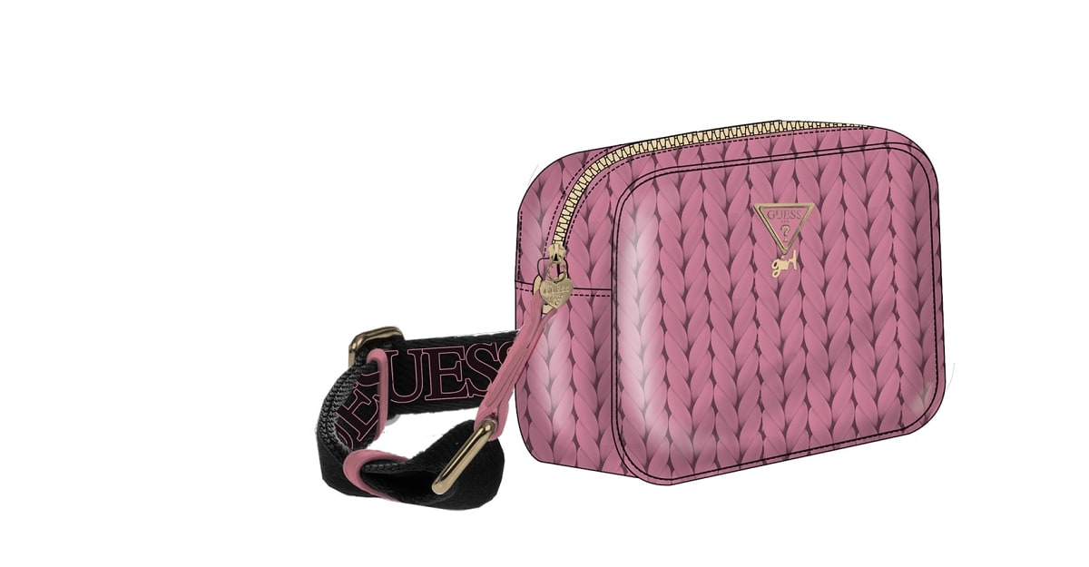 Чанта за момиче в розово Guess