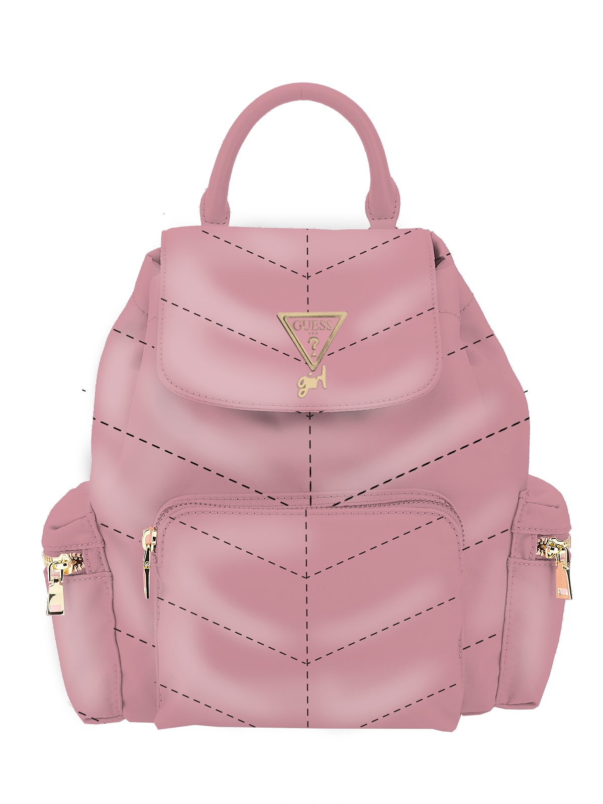 Раница за момиче в розово Guess