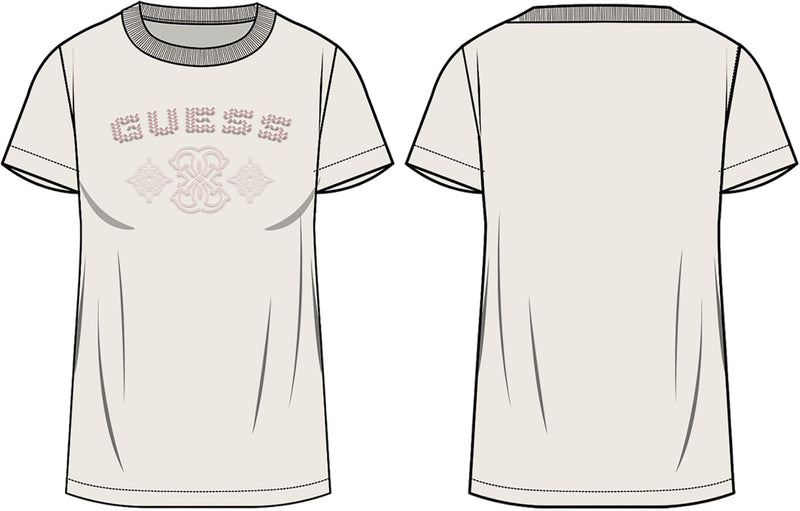 Тениска с къс ръкав Mini Me за момиче Guess