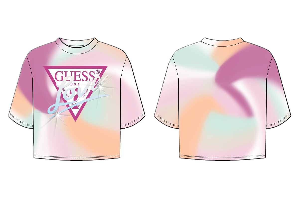 Тениска за момиче Guess