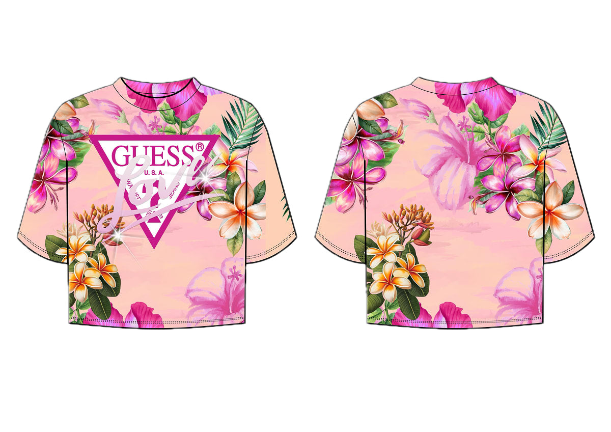 Тениска за момиче Guess