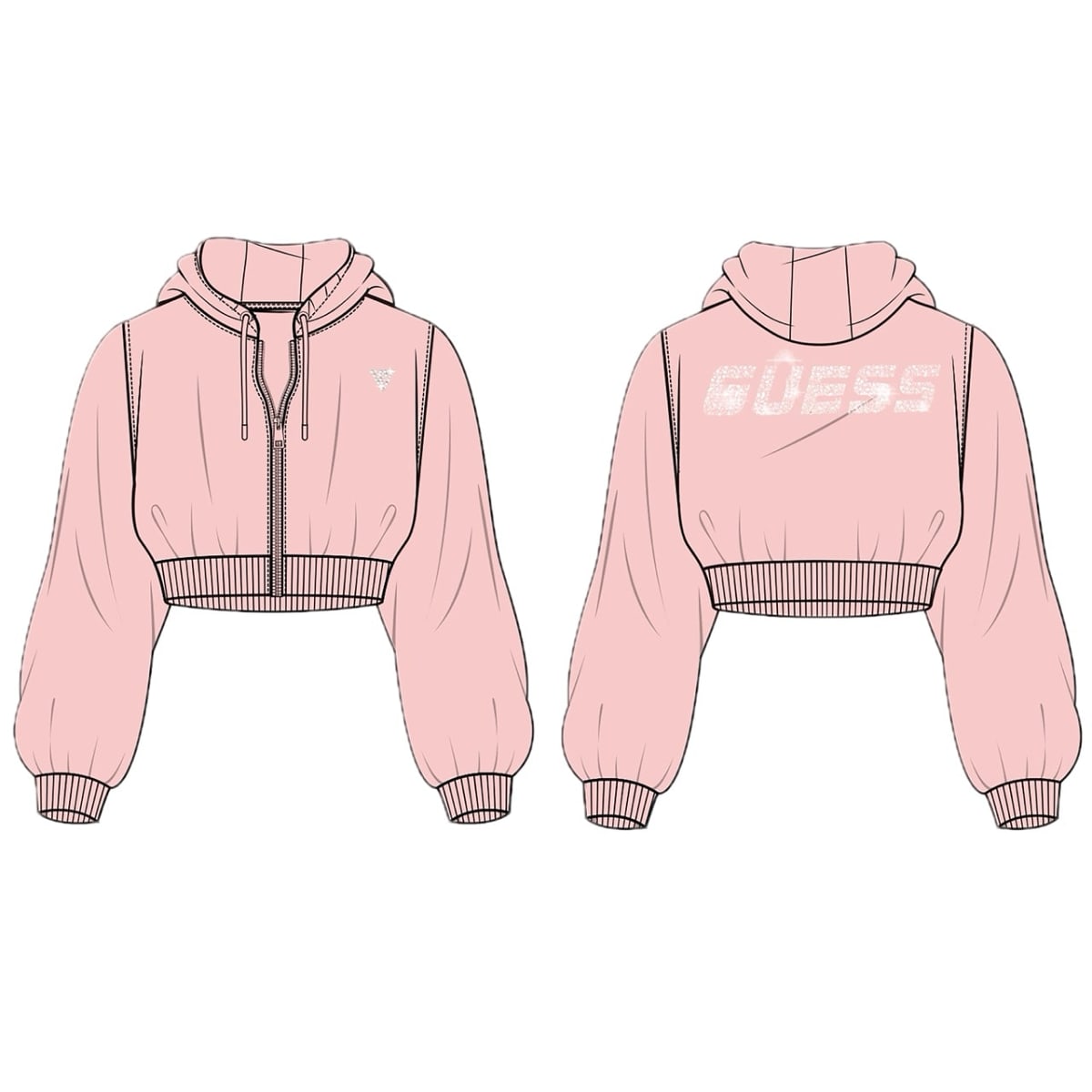 Суитшърт за момиче Guess
