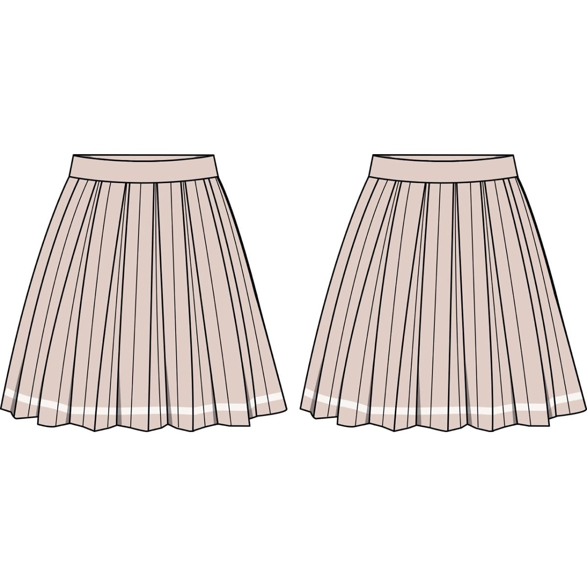 Плетена пола с къс клин Guess