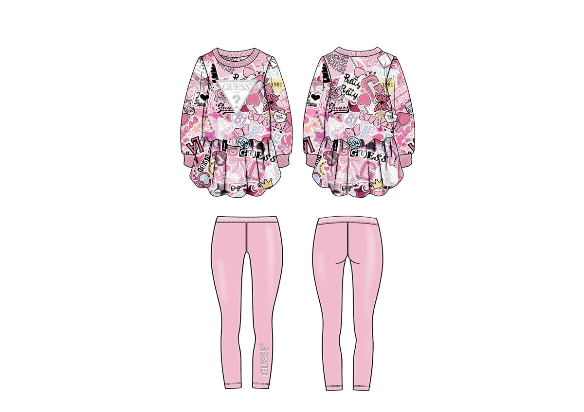 Комплект от две части за момиче Guess