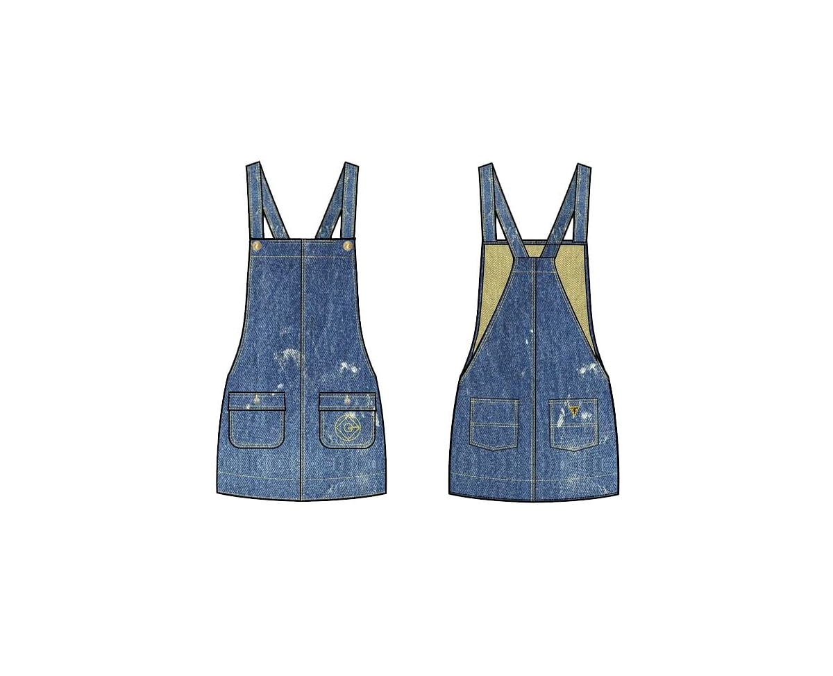 Дънков гащеризон Minions за момиче Guess