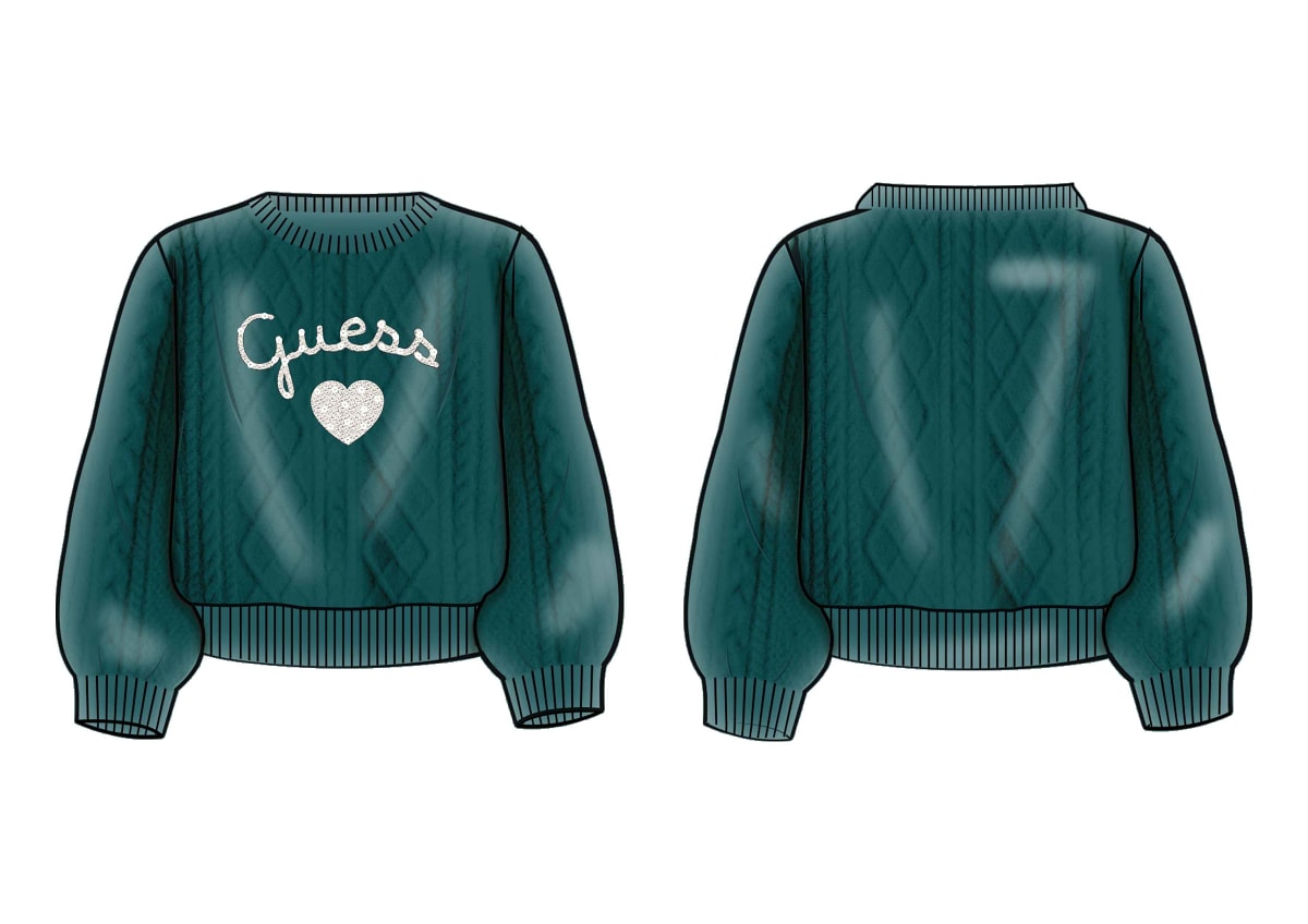 Пуловер за момиче Guess