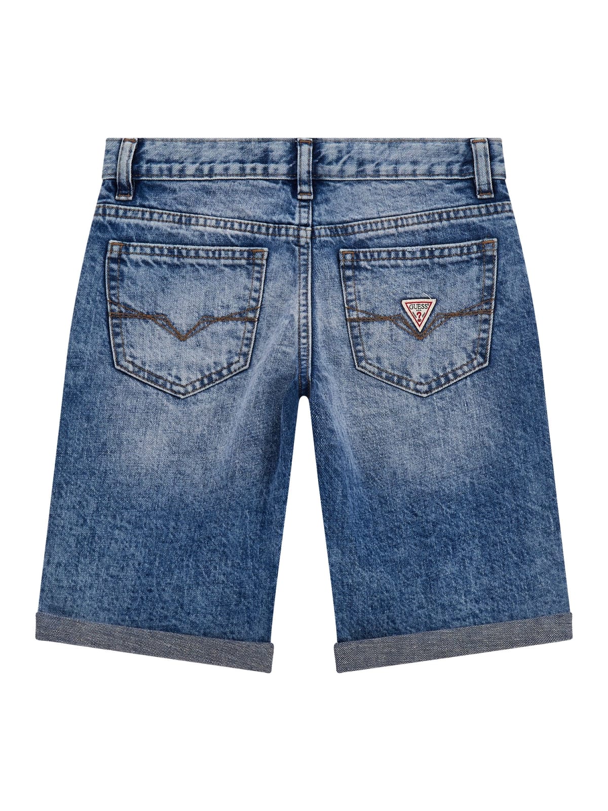 Дънкови къси панталони за момче Guess