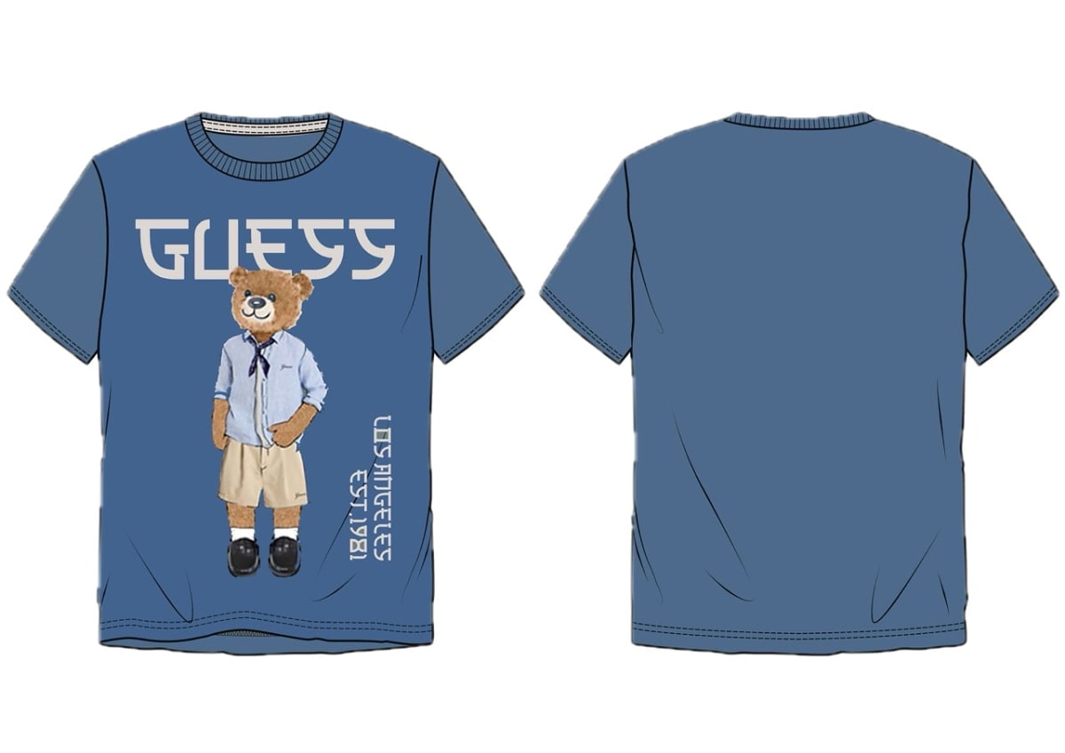 Тениска за момче Guess
