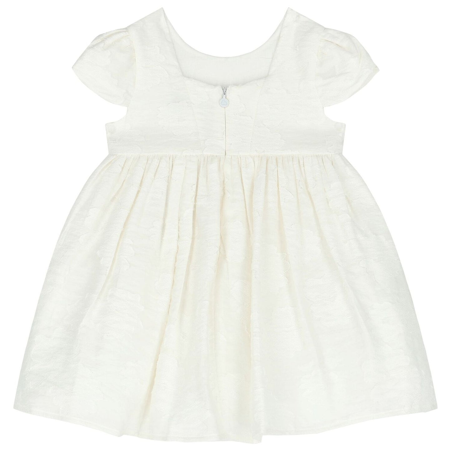 Рокля за момиче в бяло MAYORAL