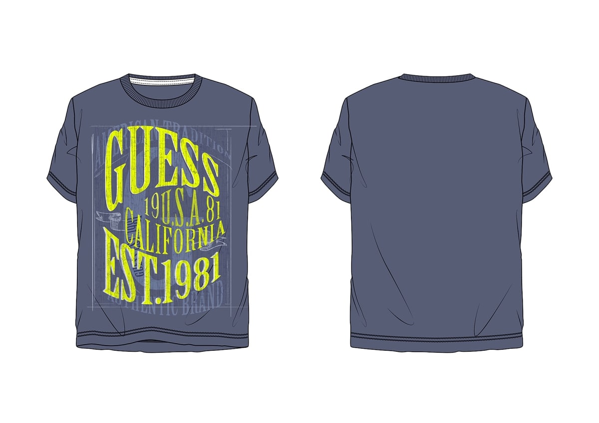 Тениска за момче Guess