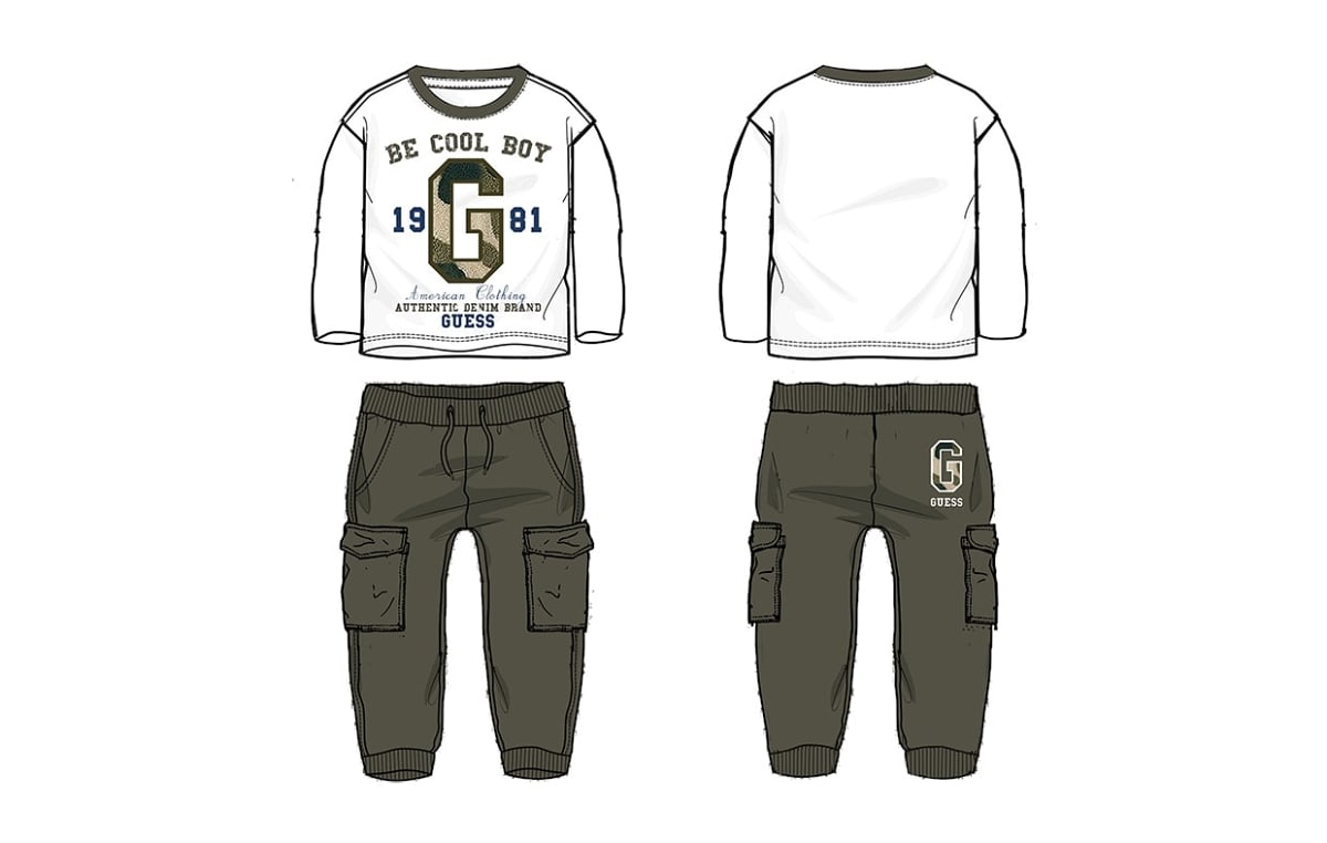 Детски комплект за момче Guess