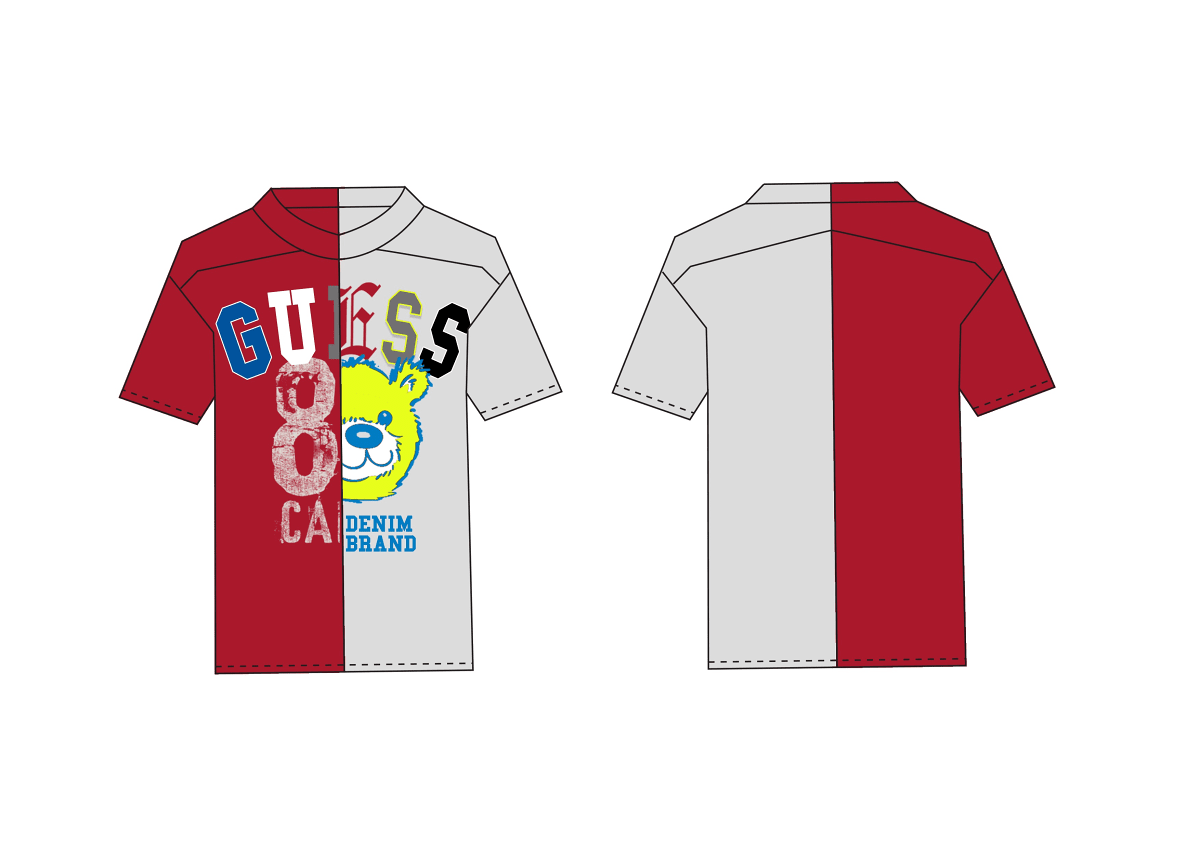 Тениска за момче Guess