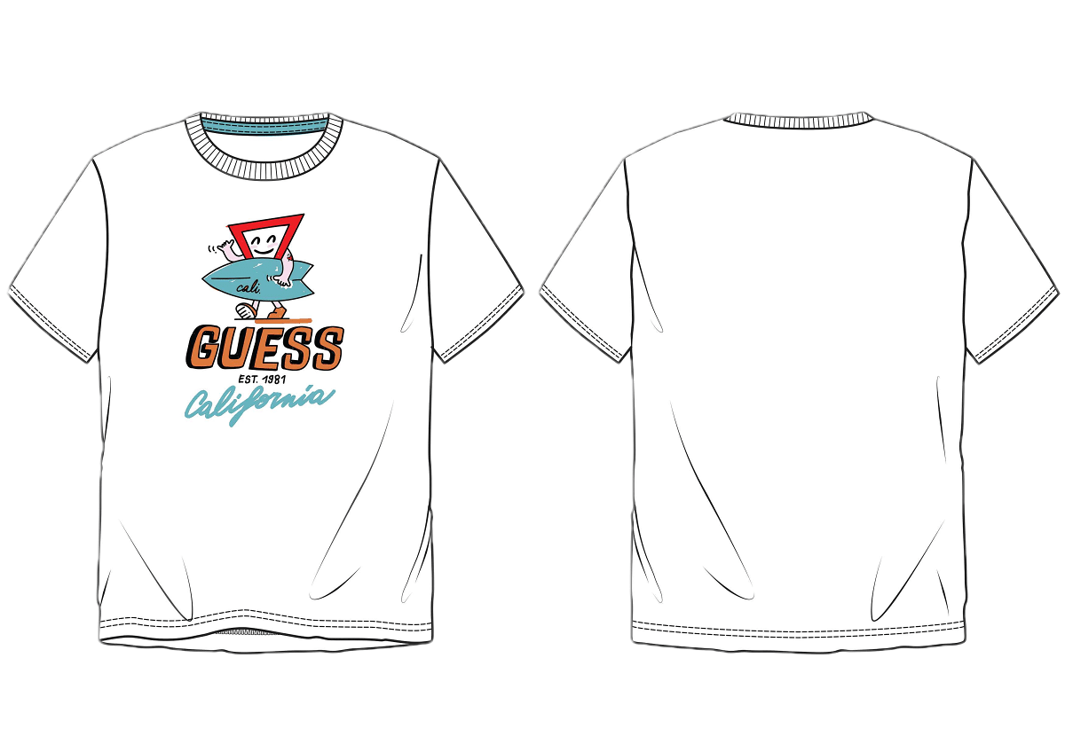 Тениска за момче Guess