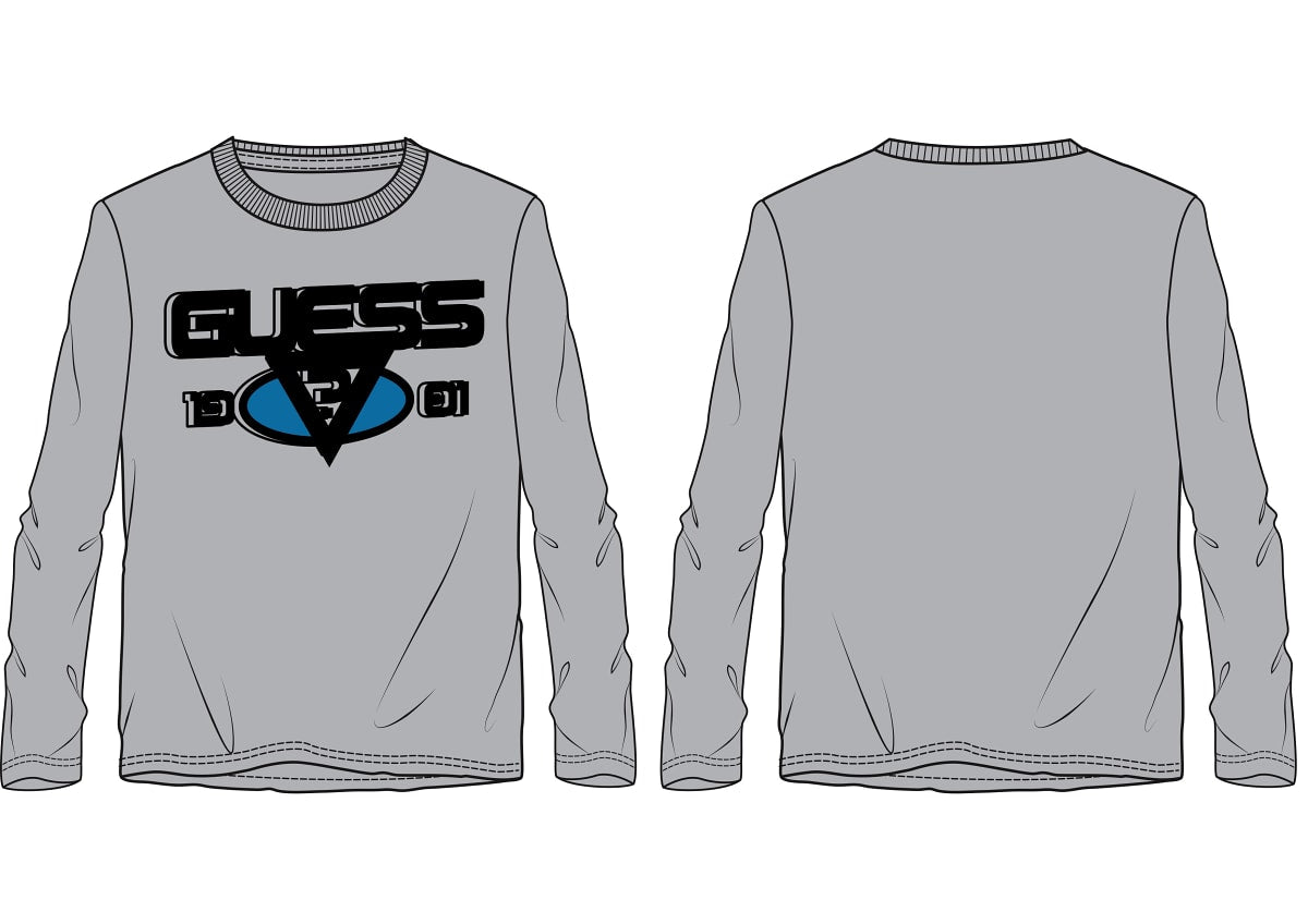 Блуза с дълъг ръкав за момче Guess