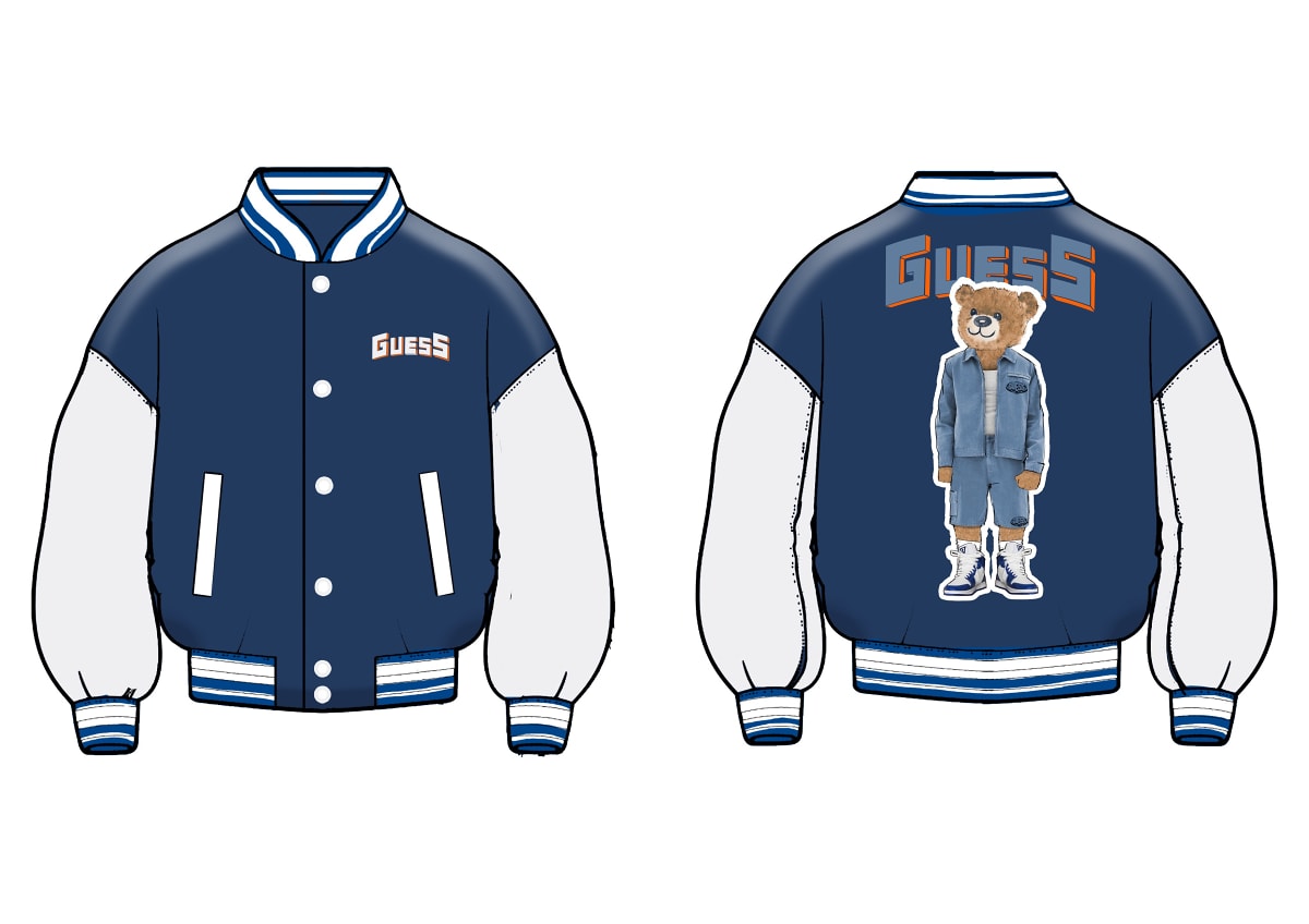 Яке бомбър за момче Guess