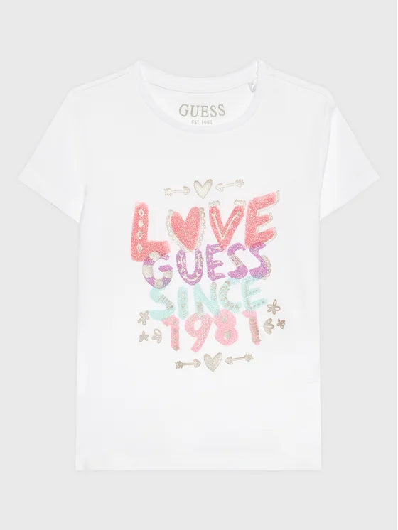 Тениска за момиче Guess