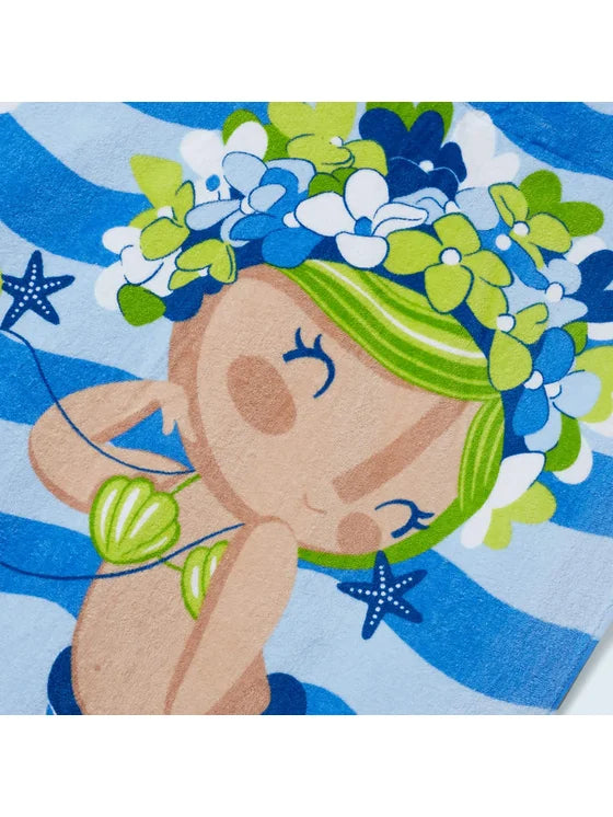 Mayoral blue beach towel