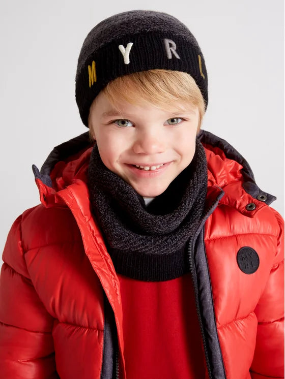 Hat and scarf set for boy MAYORAL