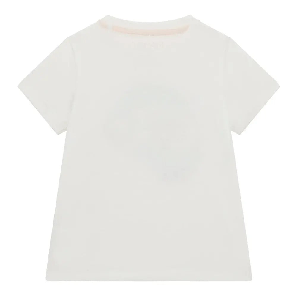 Тениска за момче в бяло Guess