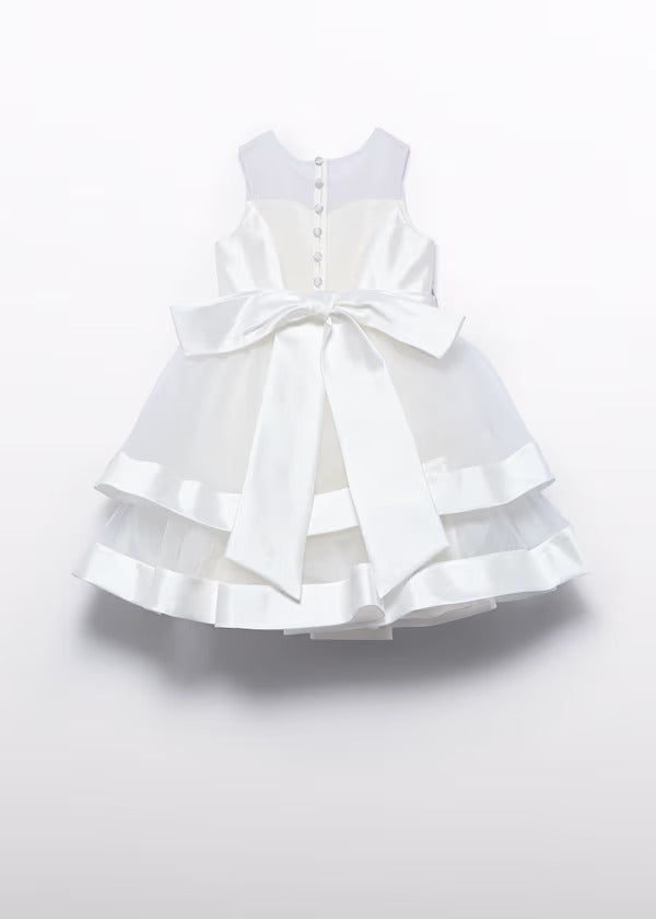 Formal dress for a girl in white Abel & Lula