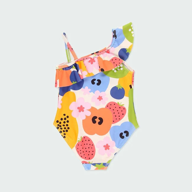 Boboli girl's one-piece swimsuit