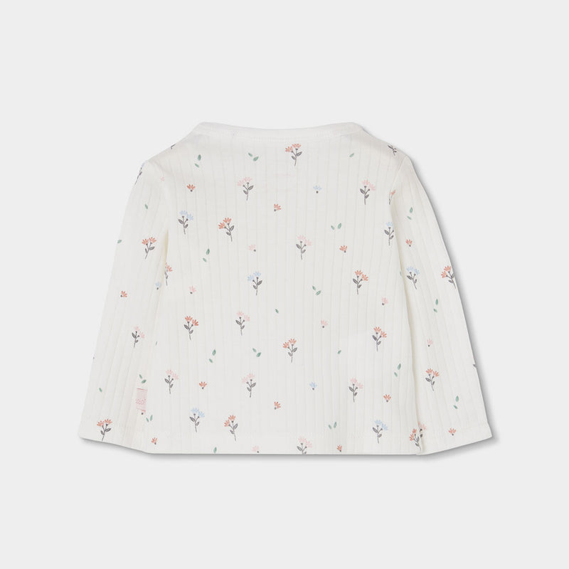 Плетен комплект за бебе момиче BOBOLI