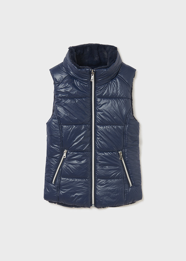 Children's vest two-faced for girl MAYORAL