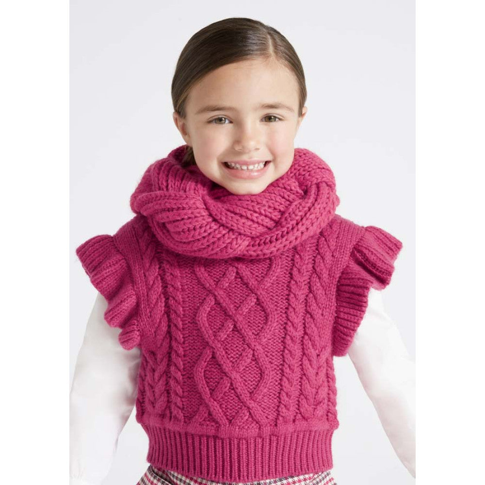 Scarf for girl in pink MAYORAL
