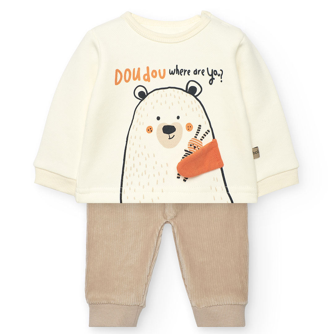 Комплект за бебе момче BOBOLI