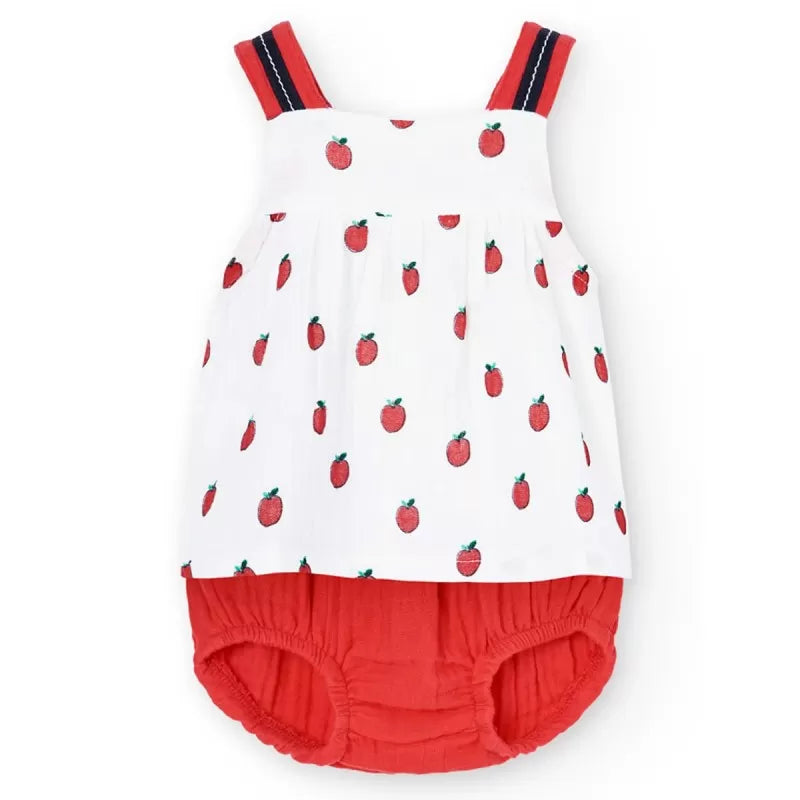 Комплект рокля с гащички за момиче Boboli