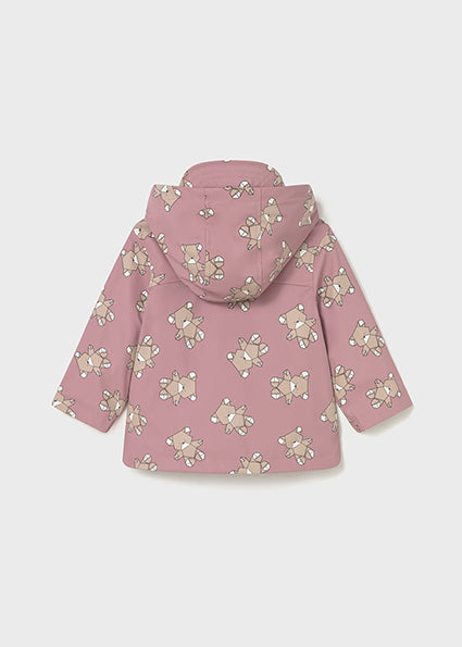 Mayoral baby jacket for girl waterproof