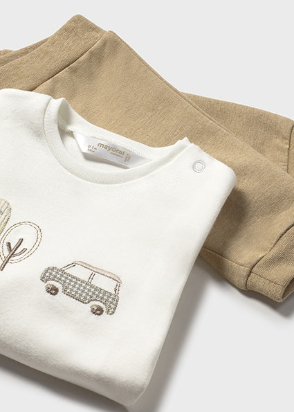 Three-piece baby set for boy MAYORAL